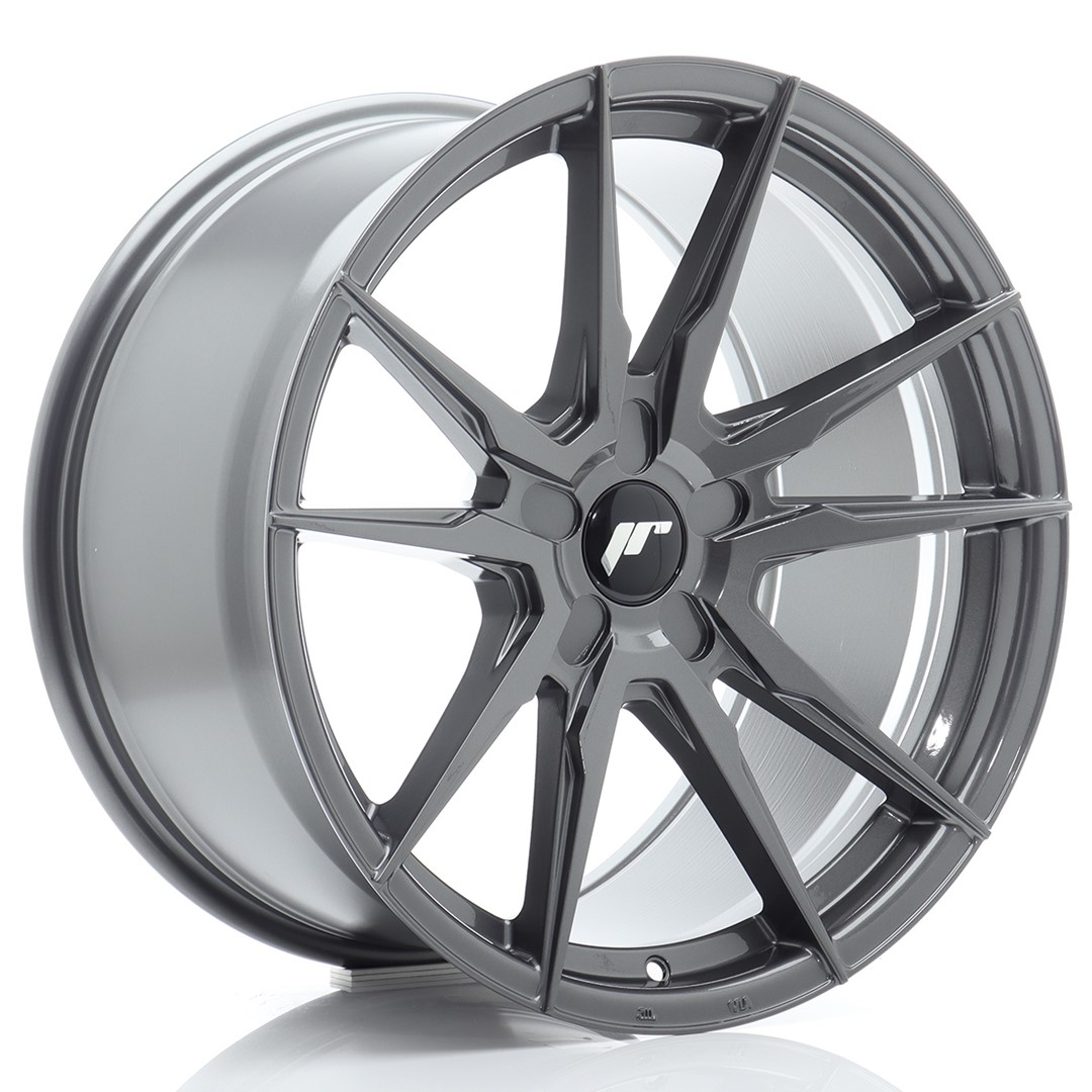 Japan Racing JR21 -vanteet – 19″x9,5″ – 5×112 – ET35 – Hyper Gray Japan Racing JR21 -vanteet - 19"x9,5" - 5x112 - ET35 - Hyper Gray