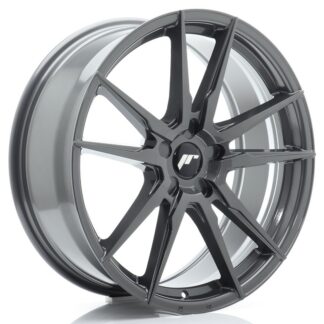 Japan Racing JR21 -vanteet - 20"x8,5" - 5x112 - ET20 - Hyper Gray