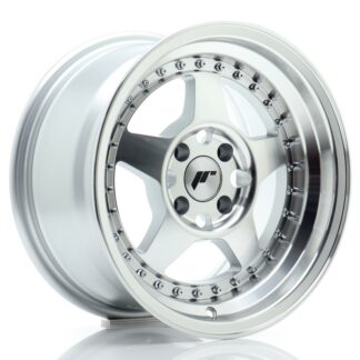 Japan Racing JR6 -vanteet – 15×8 – 4×100 – ET15 – Silver Japan Racing JR6 -vanteet - 15x8 - 4x100 - ET15 - Silver