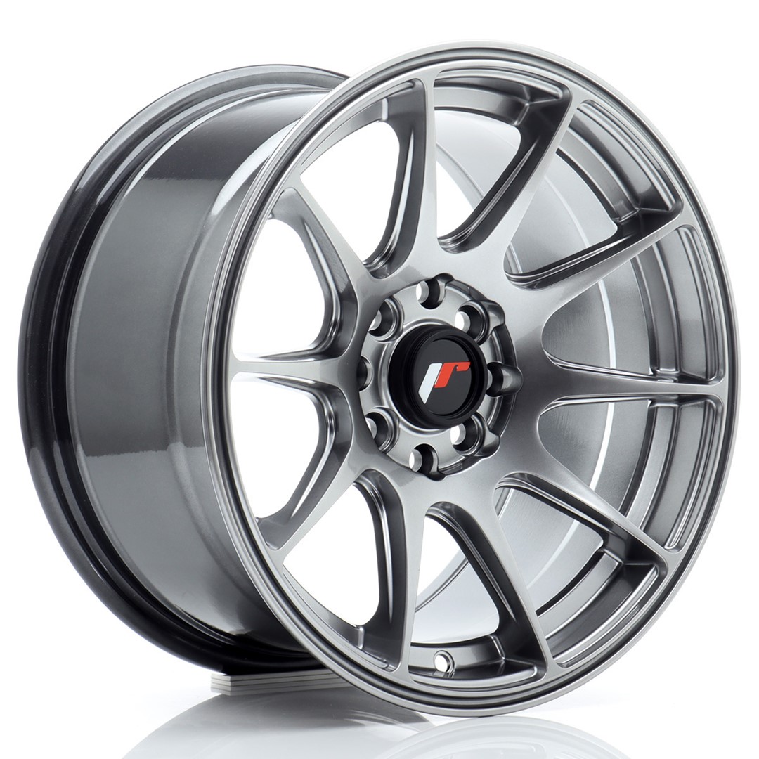 Japan Racing JR11 -vanteet – 15×8 – 4×100/4×114,3 – ET25 – Hyper Black Japan Racing JR11 -vanteet - 15x8 - 4x100/4x114,3 - ET25 - Hyper Black