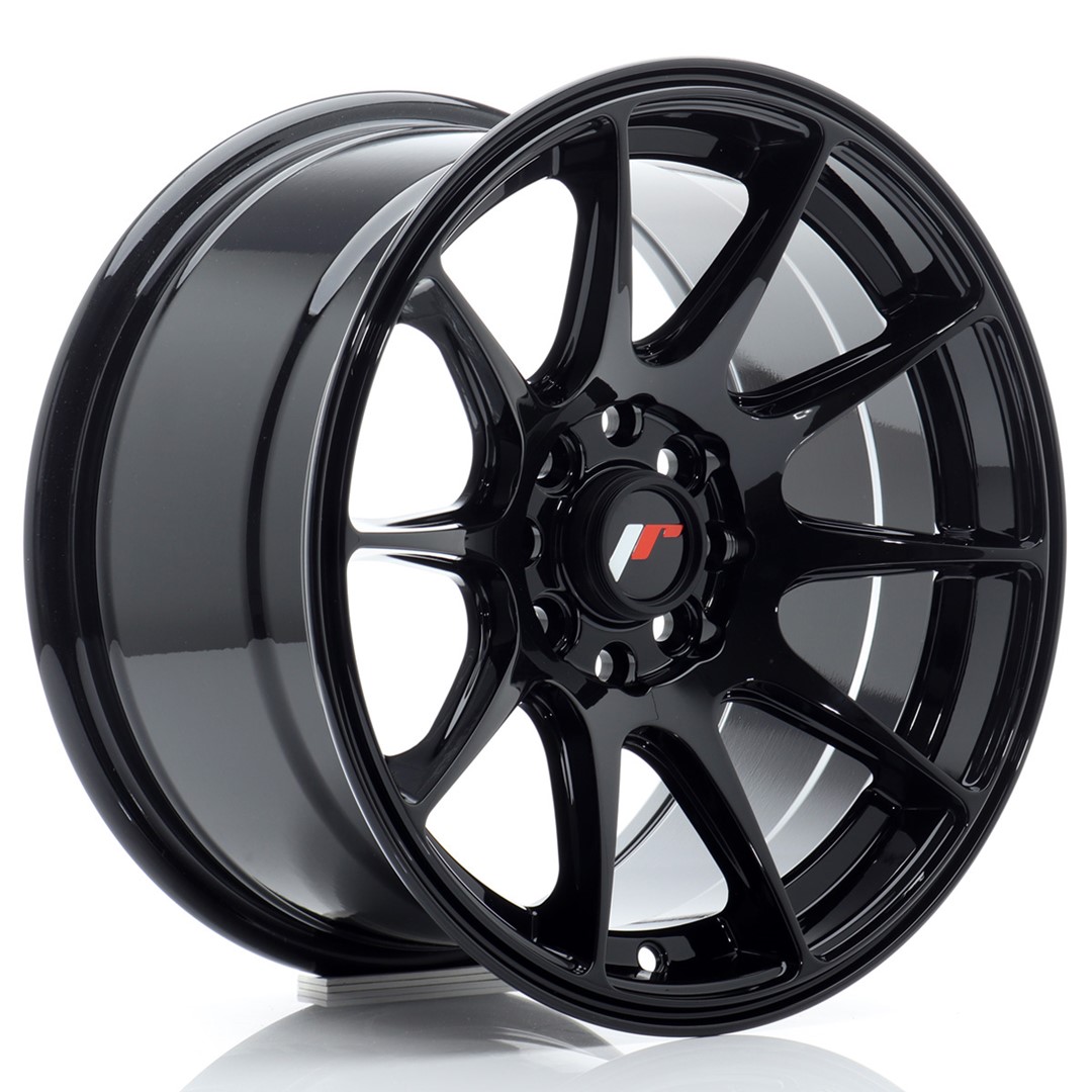 Japan Racing JR11 -vanteet – 15×8 – 4×100/4×108 – ET25 – Black Japan Racing JR11 -vanteet - 15x8 - 4x100/4x108 - ET25 - Black
