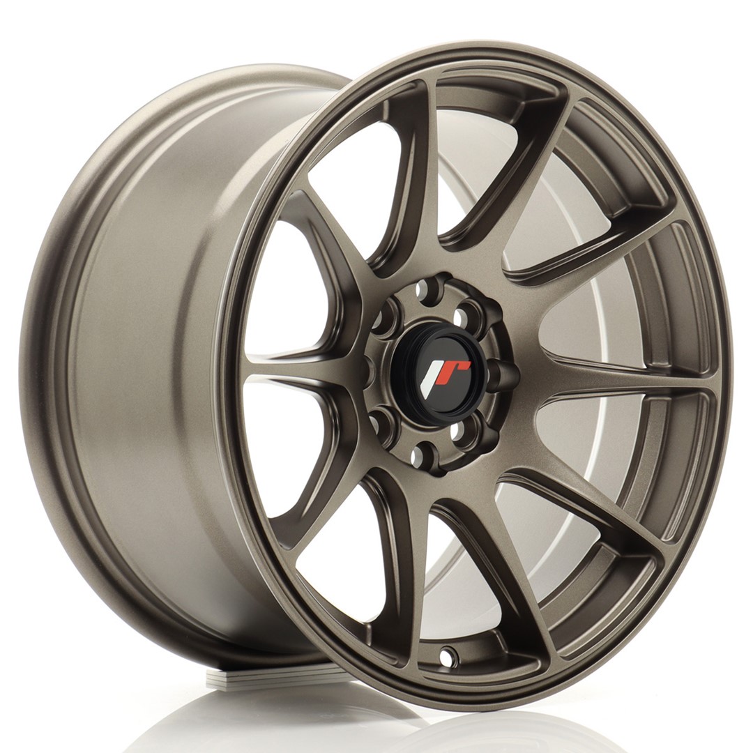 Japan Racing JR11 -vanteet – 15×8 – 4×100/4×108 – ET25 – Bronze Japan Racing JR11 -vanteet - 15x8 - 4x100/4x108 - ET25 - Bronze