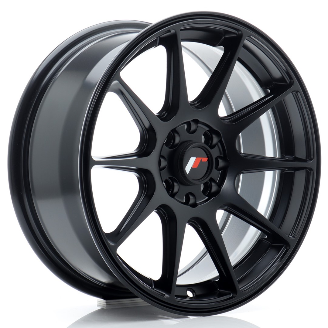 Japan Racing JR11 -vanteet – 16×7 – 4×100/4×114,3 – ET30 – Black Japan Racing JR11 -vanteet - 16x7 - 4x100/4x114,3 - ET30 - Black