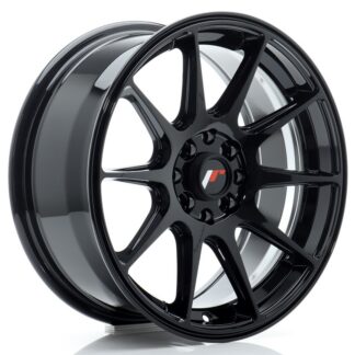 Japan Racing JR11 -vanteet - 16x7 - 4x100/4x108 - ET25 - Black