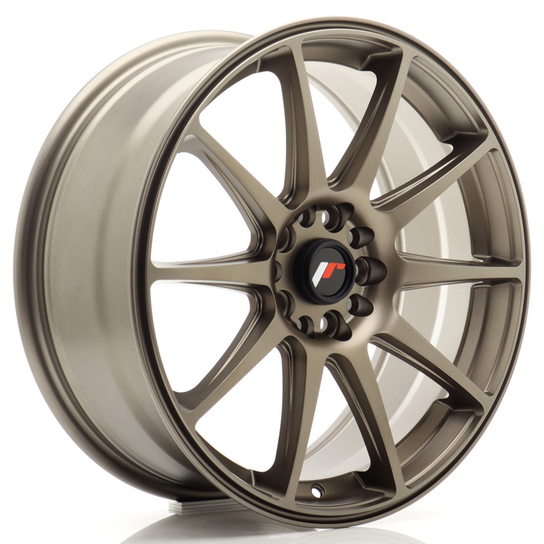 Japan Racing JR11 -vanteet – 18×7,5 – 5×100/5×120 – ET35 – Bronze Japan Racing JR11 -vanteet - 18x7,5 - 5x100/5x120 - ET35 - Bronze