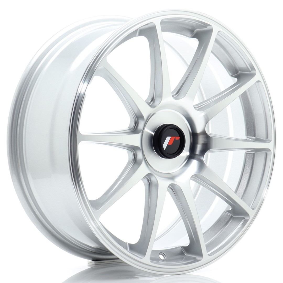 Japan Racing JR11 -vanteet – 18×7,5 – Custom – Silver Japan Racing JR11 -vanteet - 18x7,5 - Custom - Silver