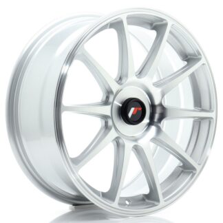 Japan Racing JR11 -vanteet - 18x7,5 - 5x114,3 - ET40 - Silver