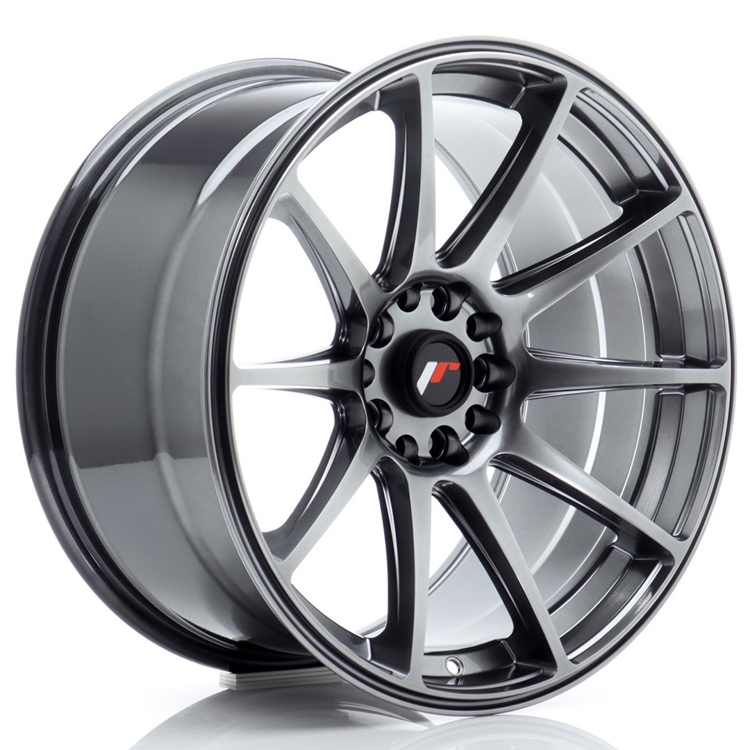 Japan Racing JR11 -vanteet – 18×9,5 – 5×100/5×120 – ET30 – Hyper Black Japan Racing JR11 -vanteet - 18x9,5 - 5x100/5x120 - ET30 - Hyper Black