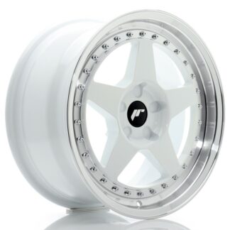 Japan Racing JR6 -vanteet – 17×8 – Custom – White Japan Racing JR6 -vanteet - 17x8 - Custom - White