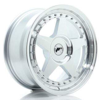 Japan Racing JR6 -vanteet – 17×8 – Custom – Silver Japan Racing JR6 -vanteet - 17x8 - Custom - Silver