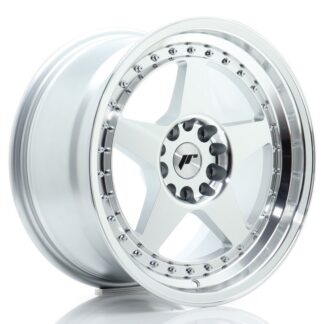 Japan Racing JR6 -vanteet – 17×9 – 5×114,3/5×120 – ET25 – Silver Japan Racing JR6 -vanteet - 17x9 - 5x114,3/5x120 - ET25 - Silver
