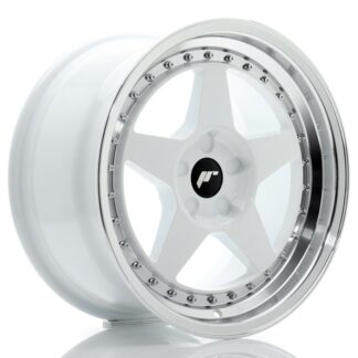 Japan Racing JR6 -vanteet - 17x9 - Custom - White