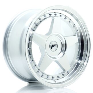 Japan Racing JR6 -vanteet – 17×9 – Custom – Silver Japan Racing JR6 -vanteet - 17x9 - Custom - Silver
