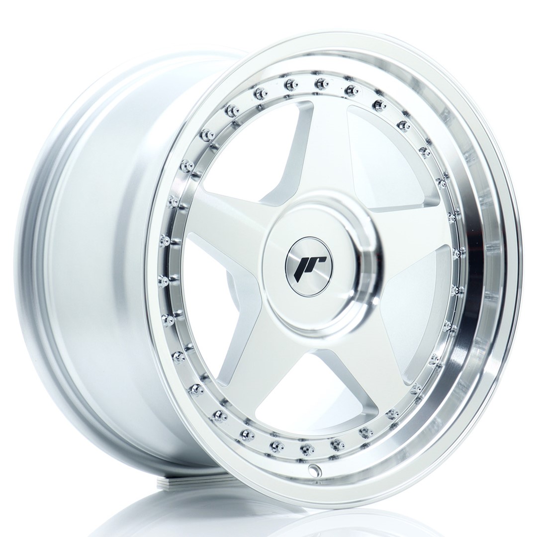 Japan Racing JR6 -vanteet – 17×9 – Custom – Silver Japan Racing JR6 -vanteet - 17x9 - Custom - Silver