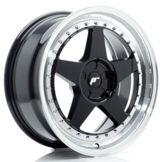 Japan Racing JR6 -vanteet – 18″x8″ – Custom – Black Japan Racing JR6 -vanteet - 18"x8" - Custom - Black