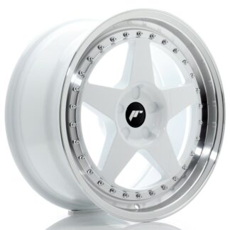 Japan Racing JR6 -vanteet – 18×8,5 – Custom – White Japan Racing JR6 -vanteet - 18x8,5 - Custom - White