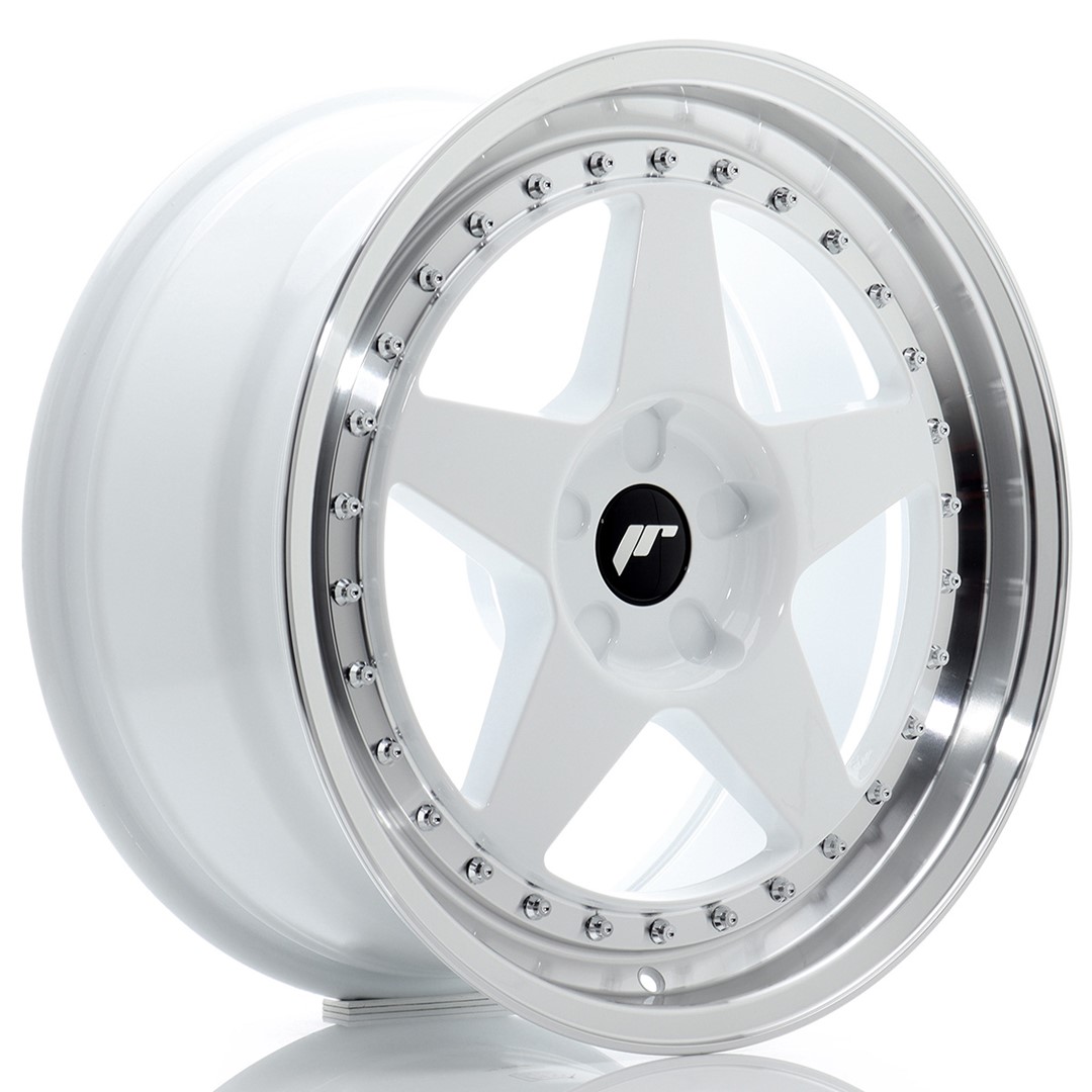Japan Racing JR6 -vanteet – 18×8,5 – Custom – White Japan Racing JR6 -vanteet - 18x8,5 - Custom - White
