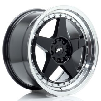 Japan Racing JR6 -vanteet – 18×9,5 – 5×114,3/5×120 – ET22 – Black Japan Racing JR6 -vanteet - 18x9,5 - 5x114,3/5x120 - ET22 - Black