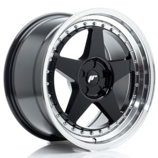 Japan Racing JR6 -vanteet – 18×9,5 – Custom – Black Japan Racing JR6 -vanteet - 18x9,5 - Custom - Black