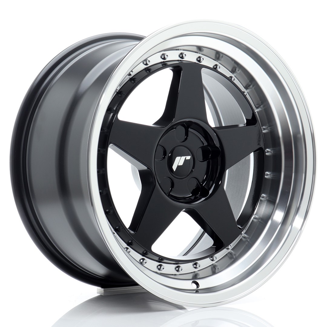 Japan Racing JR6 -vanteet – 18×10,5 – Custom – Black Japan Racing JR6 -vanteet - 18x10,5 - Custom - Black