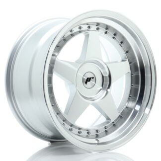 Japan Racing JR6 -vanteet – 18″x10,5″ – Custom – Silver Japan Racing JR6 -vanteet - 18"x10,5" - Custom - Silver