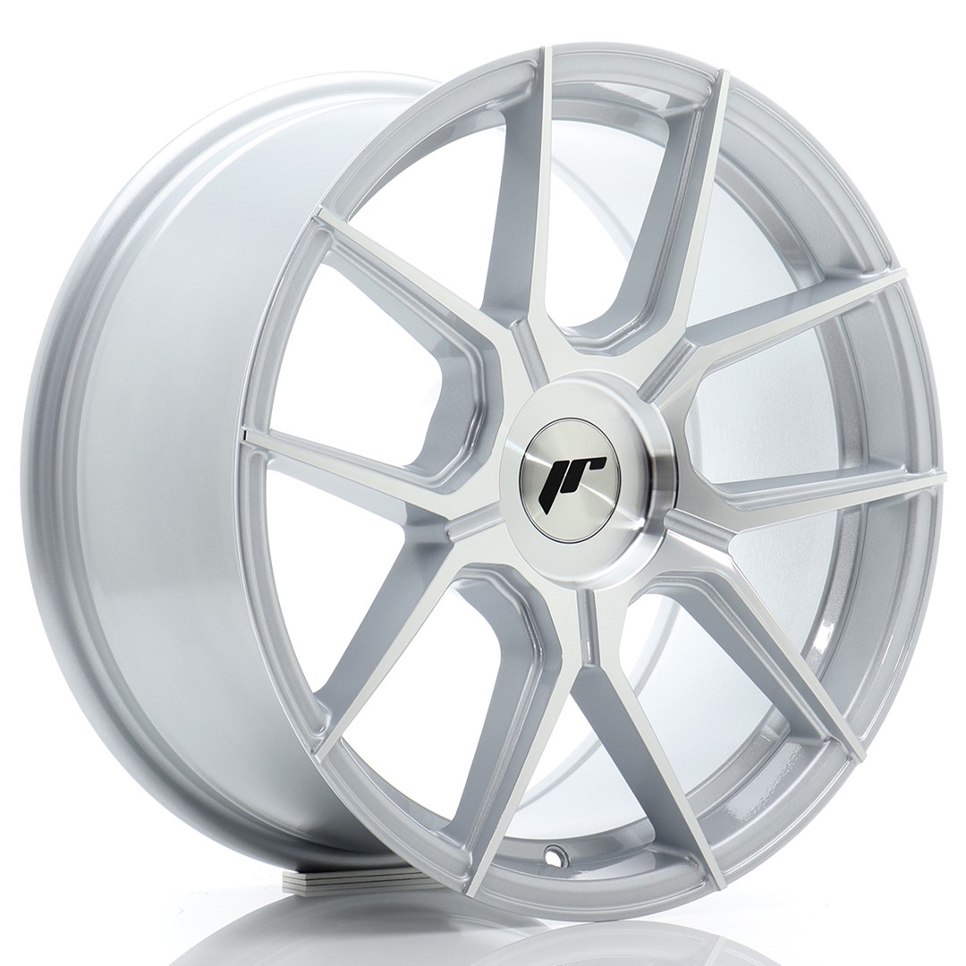 Japan Racing JR30 -vanteet – 17×8 – Custom – Silver Japan Racing JR30 -vanteet - 17x8 - Custom - Silver