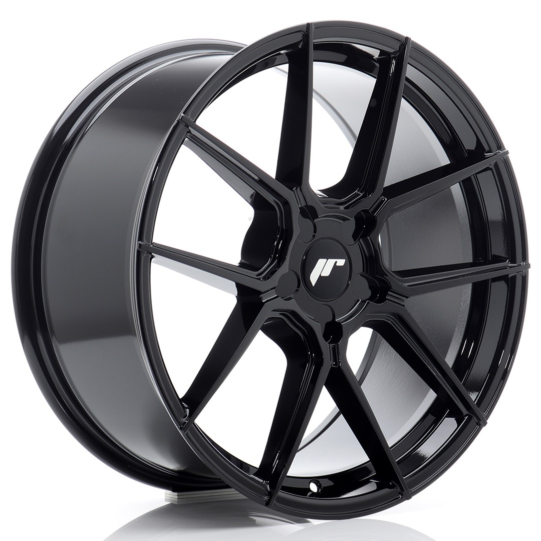 Japan Racing JR30 -vanteet – 19″x8,5″ – 5×108 – ET45 – Black Japan Racing JR30 -vanteet - 19"x8,5" - 5x108 - ET45 - Black