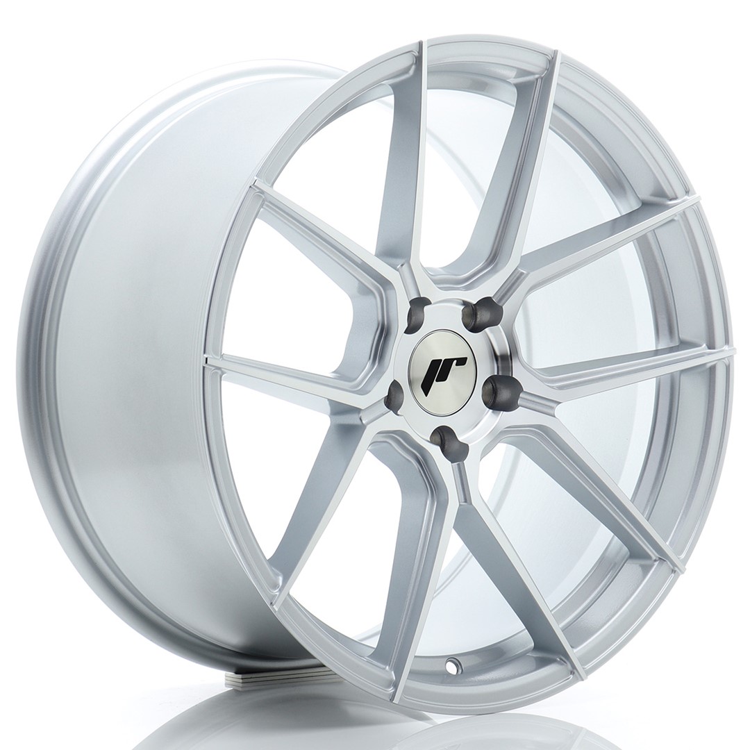 Japan Racing JR30 -vanteet – 19×9,5 – 5×120 – ET40 – Silver Japan Racing JR30 -vanteet - 19x9,5 - 5x120 - ET40 - Silver