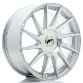 Japan Racing JR22 -vanteet – 17×7 – Custom – Silver Japan Racing JR22 -vanteet - 17x7 - Custom - Silver