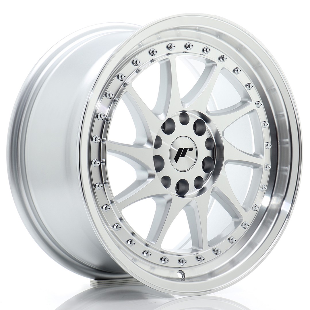 Japan Racing JR26 -vanteet – 17×8 – 4×100/4×114,3 – ET35 – Silver Japan Racing JR26 -vanteet - 17x8 - 4x100/4x114,3 - ET35 - Silver