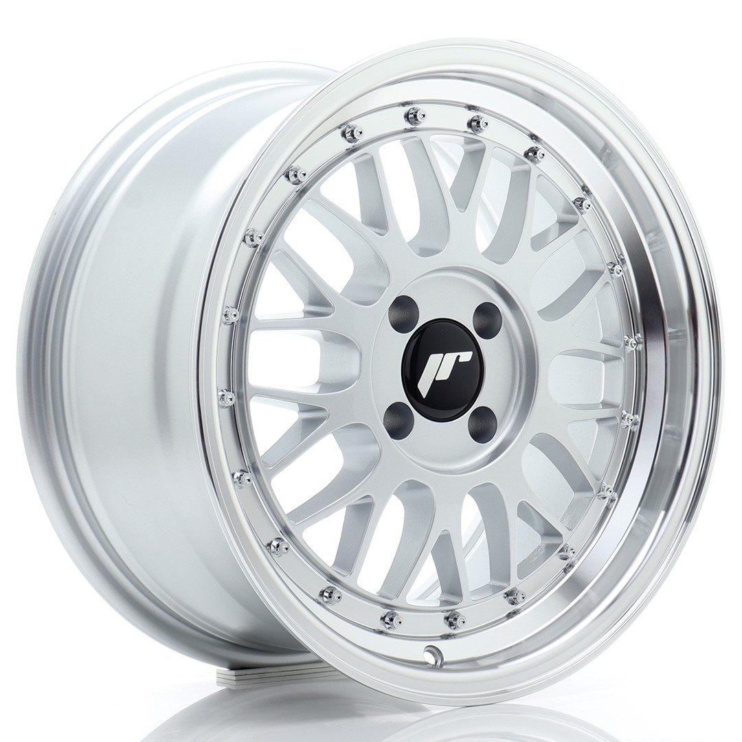 Japan Racing JR23 -vanteet – 16×8 – 4×100 – ET20 – Silver Japan Racing JR23 -vanteet - 16x8 - 4x100 - ET20 - Silver