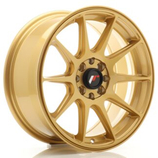 Japan Racing JR11 -vanteet - 16x7 - 4x100/4x108 - ET25 - Gold
