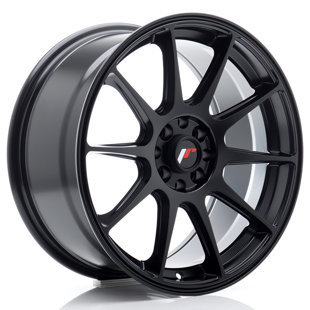 Japan Racing JR11 -vanteet – 17×8 – 4×100/4×108 – ET25 – Black Japan Racing JR11 -vanteet - 17x8 - 4x100/4x108 - ET25 - Black