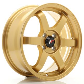 Japan Racing JR3 -vanteet - 16x7 - 4x100 - ET40 - Gold