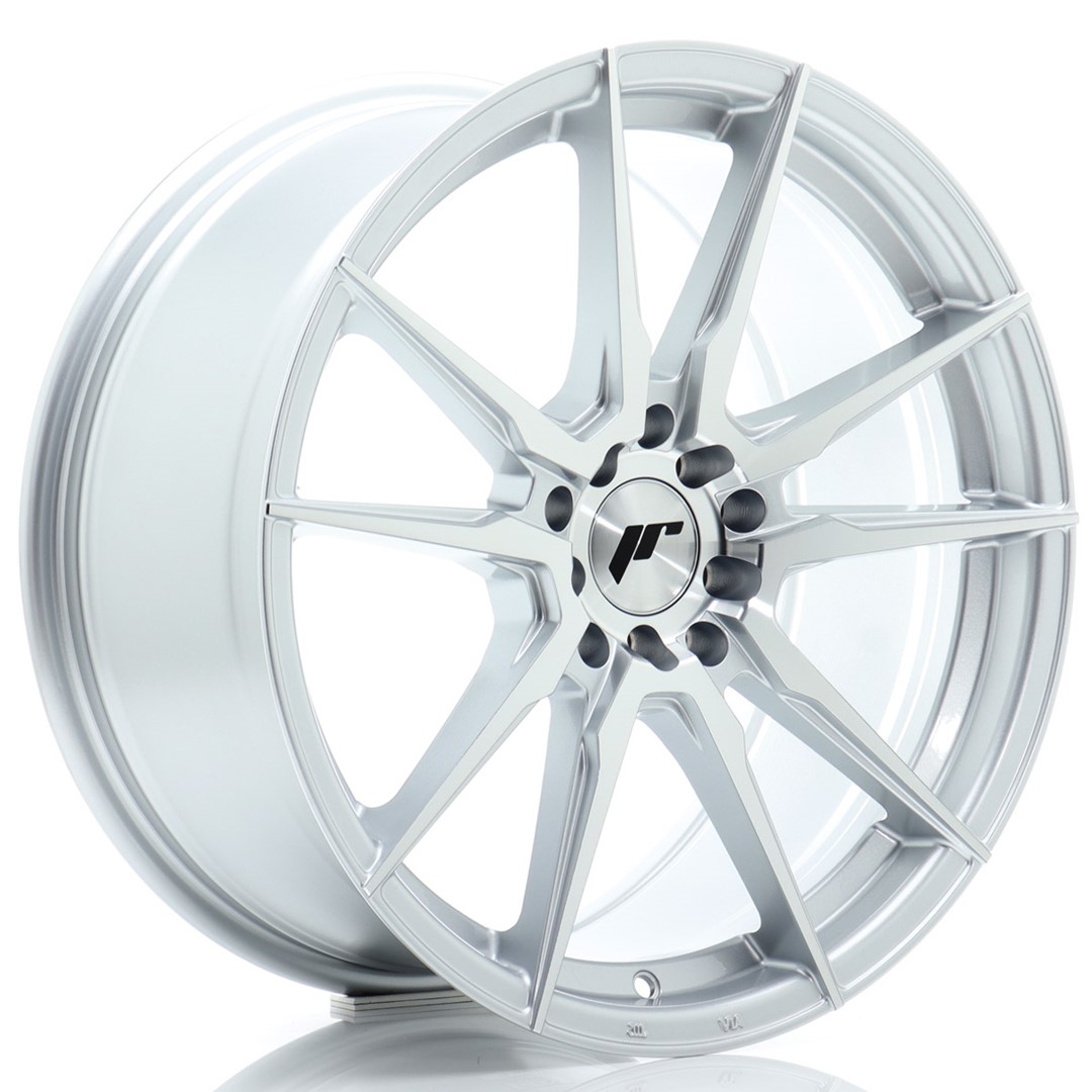 Japan Racing JR21 -vanteet – 18×8,5 – 5×112/5×114,3 – ET45 – Silver Japan Racing JR21 -vanteet - 18x8,5 - 5x112/5x114,3 - ET45 - Silver