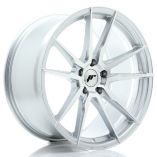 Japan Racing JR21 -vanteet – 20×10 – 5×120 – ET40 – Silver Japan Racing JR21 -vanteet - 20x10 - 5x120 - ET40 - Silver
