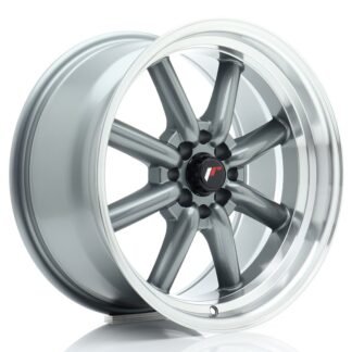 Japan Racing JR19 -vanteet - 17x9 - 4x100/4x114,3 - ET10 - Gun metal
