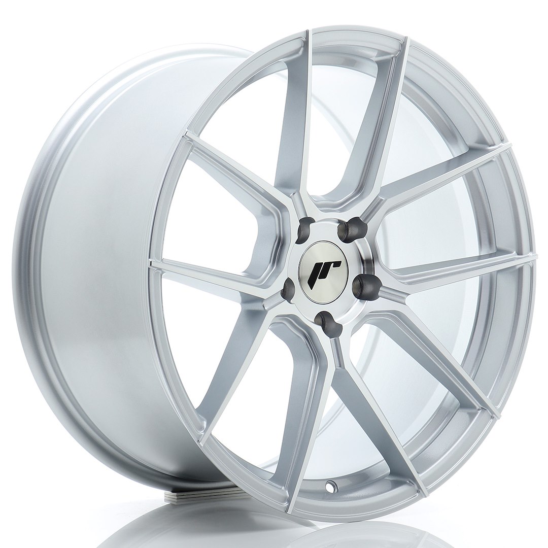 Japan Racing JR30 -vanteet – 19×9,5 – 5×120 – ET36 – Silver Japan Racing JR30 -vanteet - 19x9,5 - 5x120 - ET36 - Silver