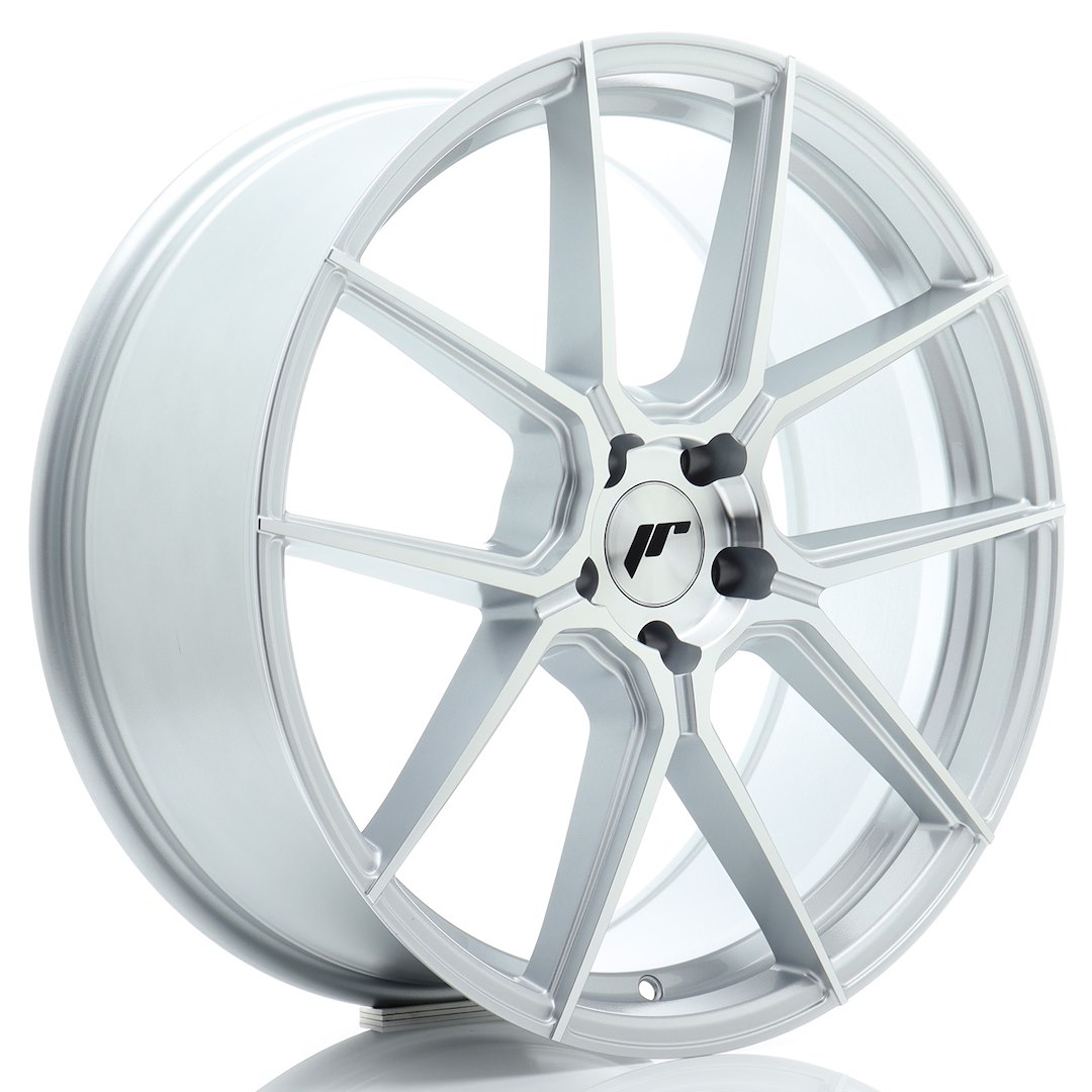 Japan Racing JR30 -vanteet – 20×8,5 – 5×120 – ET35 – Silver Japan Racing JR30 -vanteet - 20x8,5 - 5x120 - ET35 - Silver
