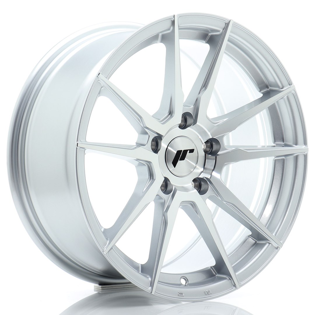 Japan Racing JR21 -vanteet – 17″x8″ – 5×112 – ET35 – Silver Japan Racing JR21 -vanteet - 17"x8" - 5x112 - ET35 - Silver