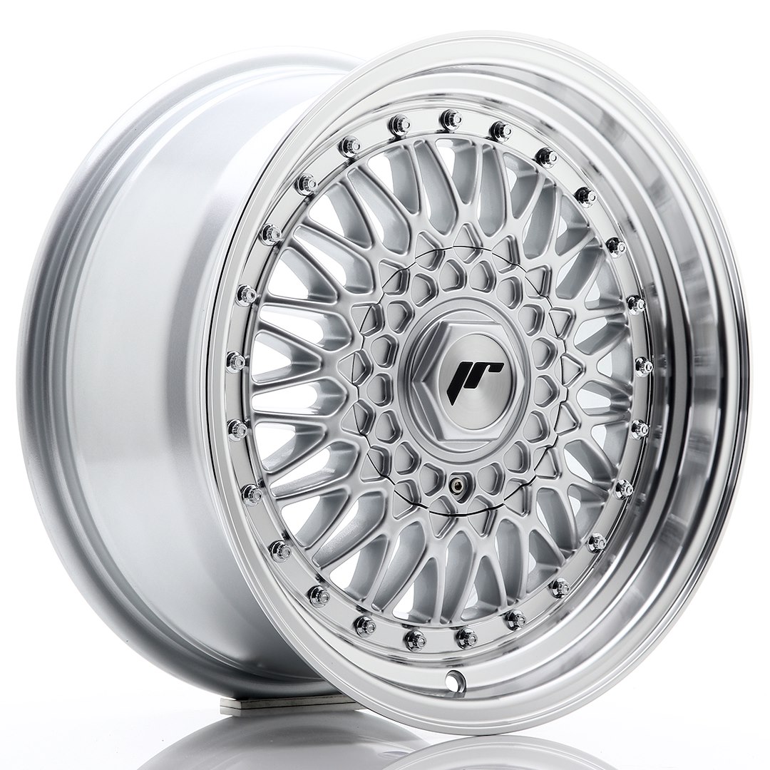 Japan Racing JR9 -vanteet – 16″x7,5″ – Custom – Silver Japan Racing JR9 -vanteet - 16"x7,5" - Custom - Silver