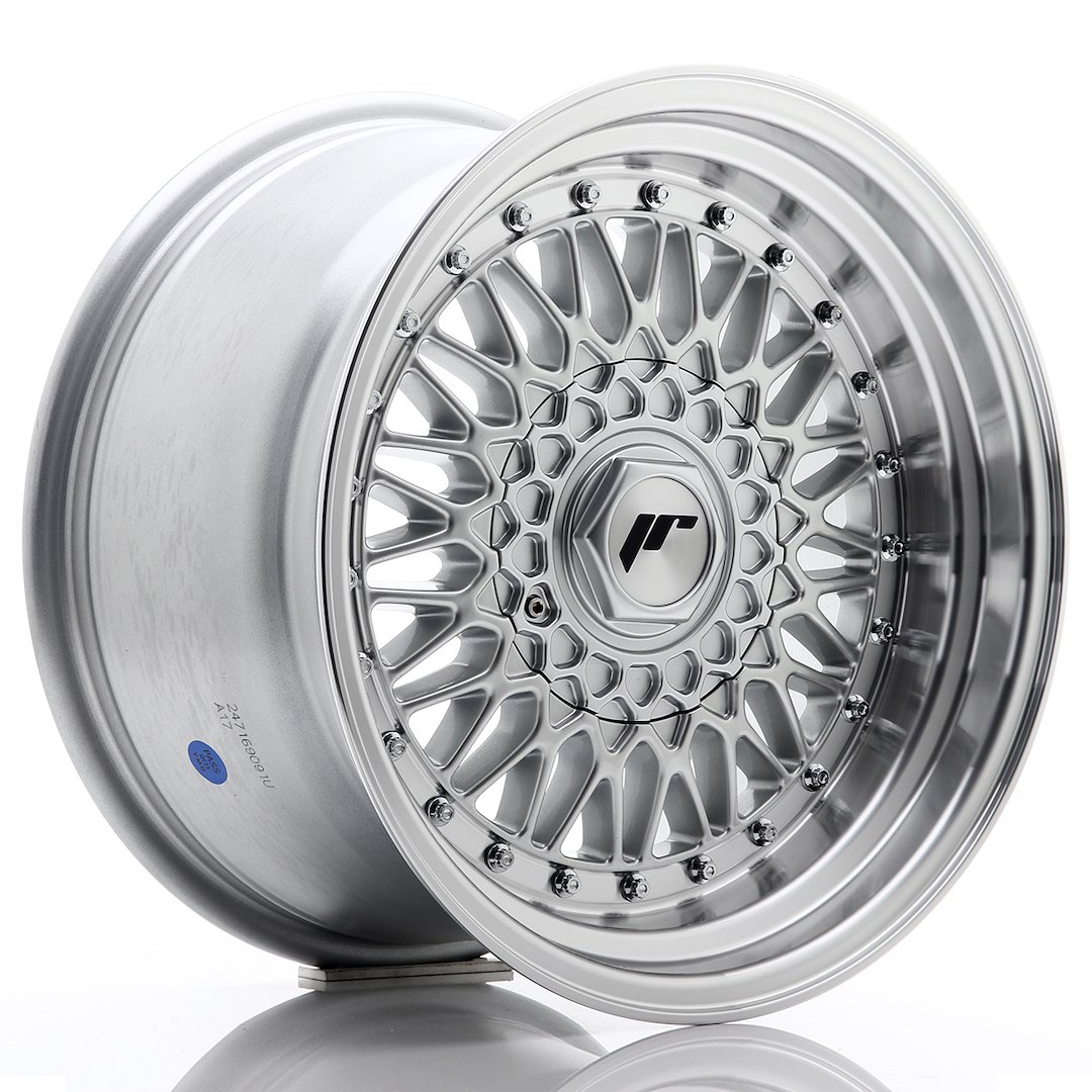Japan Racing JR9 -vanteet – 16″x9″ – Custom – Silver Japan Racing JR9 -vanteet - 16"x9" - Custom - Silver