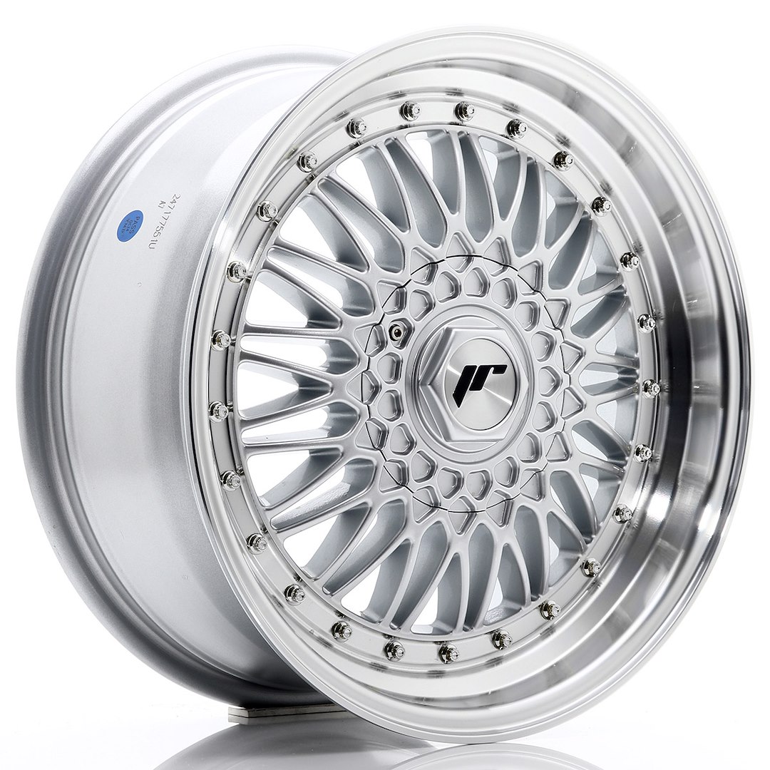 Japan Racing JR9 -vanteet – 17″x7,5″ – 4×100/4×108 – ET35 – Silver Japan Racing JR9 -vanteet - 17"x7,5" - 4x100/4x108 - ET35 - Silver