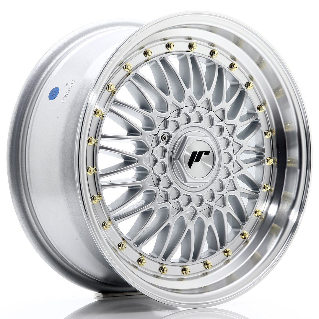 Japan Racing JR9 -vanteet – 17″x7,5″ – 5×108/5×112 – ET20 – Silver Japan Racing JR9 -vanteet - 17"x7,5" - 5x108/5x112 - ET20 - Silver