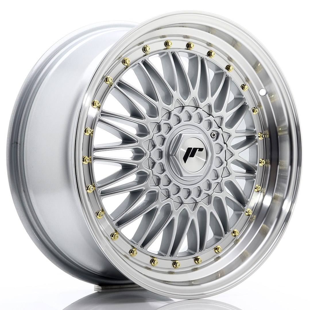 Japan Racing JR9 -vanteet – 18″x8″ – 5×108/5×112 – ET35 – Silver Japan Racing JR9 -vanteet - 18"x8" - 5x108/5x112 - ET35 - Silver