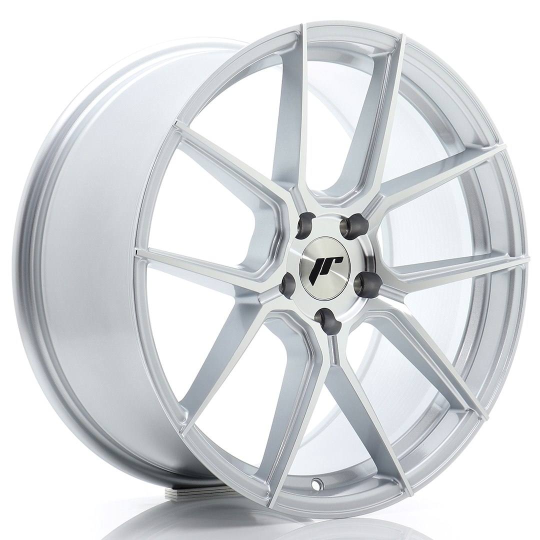 Japan Racing JR30 -vanteet – 19″x8,5″ – 5×112 – ET35 – Silver Japan Racing JR30 -vanteet - 19"x8,5" - 5x112 - ET35 - Silver